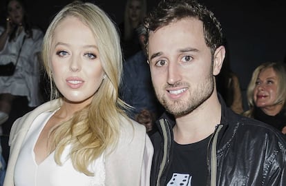 Tiffany Trump y Ross Mechanic en Nueva York en 2017.