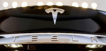 Símbolo de la automovilística Tesla.