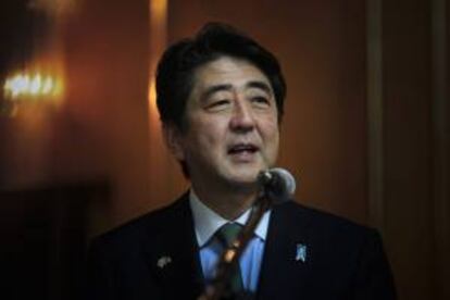 El primer ministro japonés Shinzo Abe. EFE/Archivo