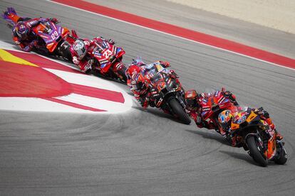 Una carrera de MotoGP, en una imagen facilitada por Liberty Media.