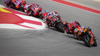 Una carrera de MotoGP, en una imagen facilitada por Liberty Media.