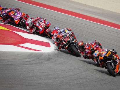 Una carrera de MotoGP, en una imagen facilitada por Liberty Media.