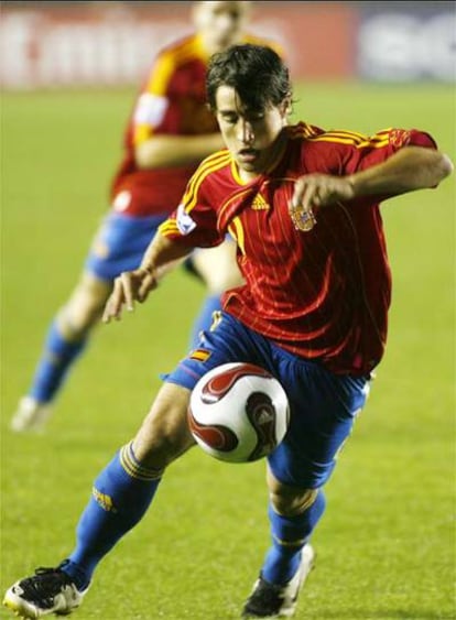 Bojan, durante un partido del Mundial sub'17