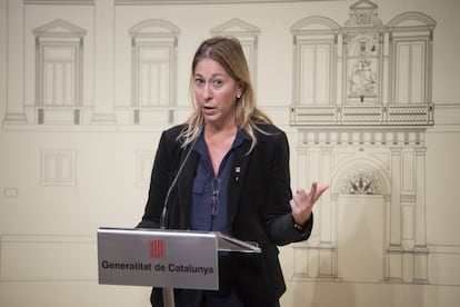 Deputy premier of the Catalan government, Neus Munté.