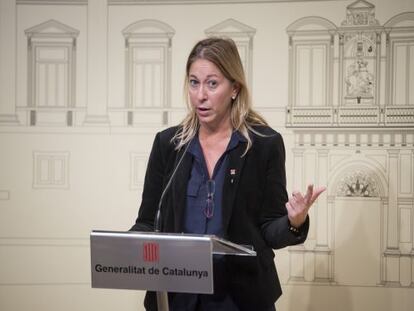 Deputy premier of the Catalan government, Neus Munté.