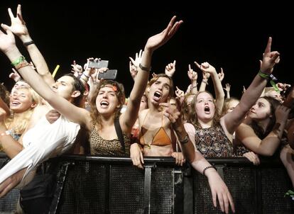 Público durante un concierto del FIB.