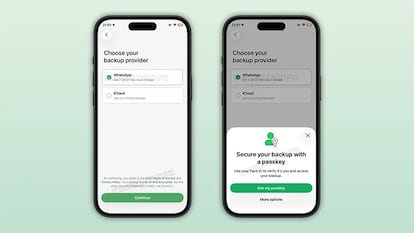 WhatsApp nueva copia de seguridad iPhone