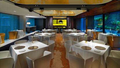 Restaurant Moments a l'Hotel Mandarin Oriental de Barcelona.