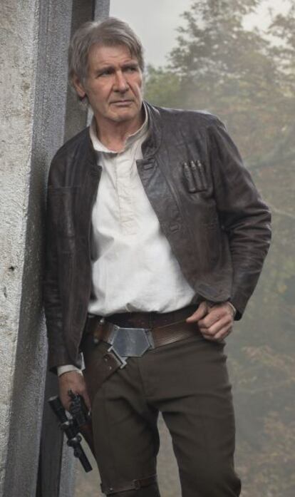 Harrison Ford interpreta a Han Solo en la última entrega de 'Star Wars'.