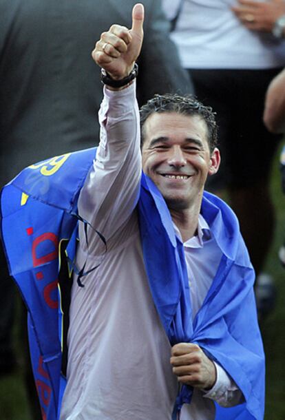 Luis García Plaza, entrenador del Levante.