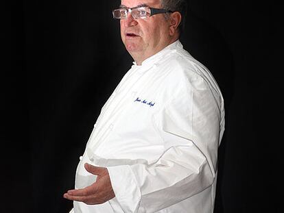 Juan Mari Arzak, en una fotografía tomada el pasado sábado en San Sebastián.