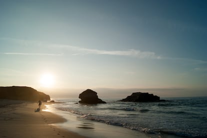 Playa de Punta Corveira, en Barreiros.