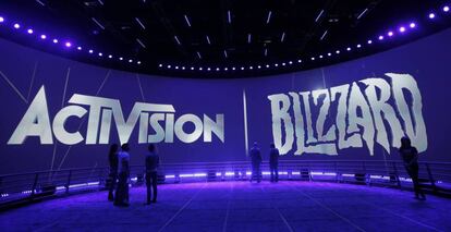 Estand de Activision Blizzard en el último CES de Las Vegas.