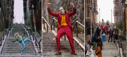 Las escaleras de 'Joker', la nueva obsesión fotografiable de los turistas que visitan Nueva York.