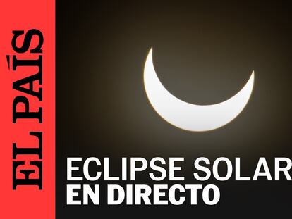 En video: La trayectoria del eclipse solar total del 8 de abril, en vivo