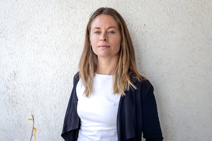 Valentina Correa, sociloga, hija del empresario Alejandro Correa, en su casa en Santiago, Chile.
4 de Octubre de 2023.