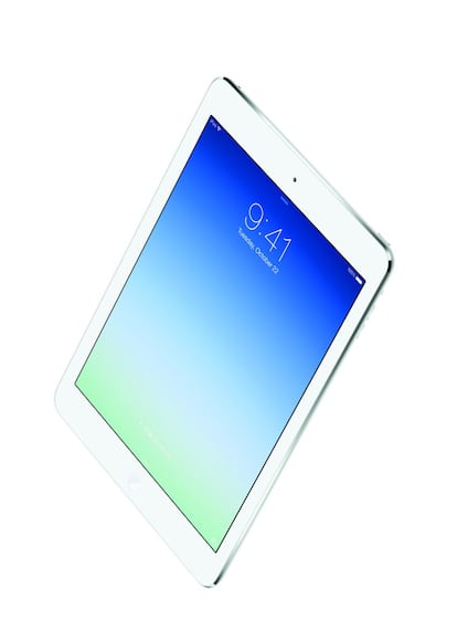iPad Air, la última creación de Apple. Es más ligera y potente que las tabletas anteriores. La manzana mantiene su reinado. A partir de 479 euros.