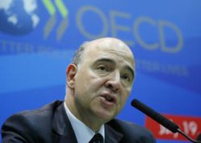 El ministro franc&eacute;s de Finanzas,  Pierre Moscovici.