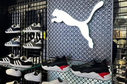 Una tienda de Puma en Francia, a finales de mayo