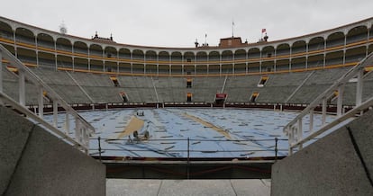 La plaza de toros de Las Ventas en Madrid. 