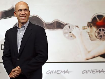 Jeffrey Katzenberg, la semana pasada en Roma.