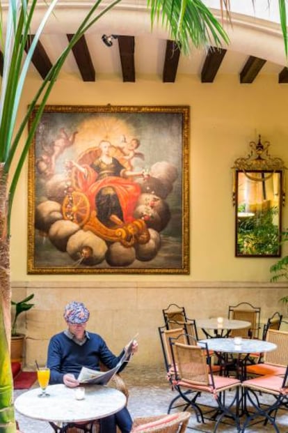 Cafetería del Grupo Cappuccino, en el centro histórico de Palma.