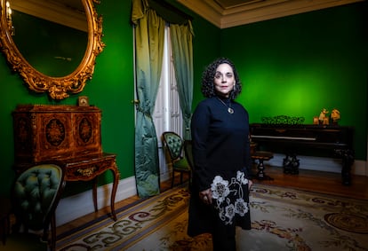 Marjorie Eljach, retratada en el Museo del Romanticismo de Madrid en 5 de noviembre de 2011. 