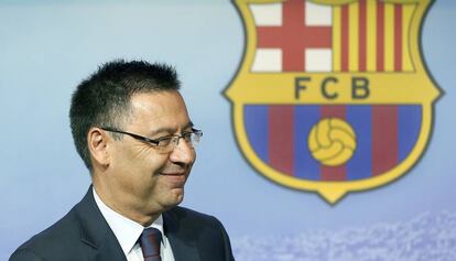 El presidente del Barça, Josep Maria Bartomeu.