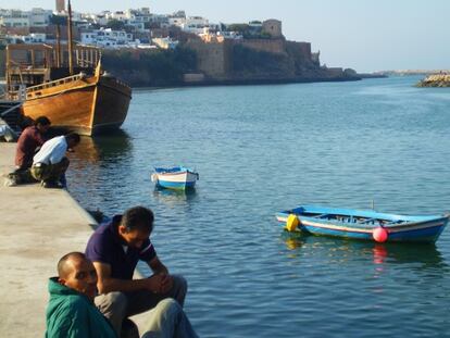 La ría Bu Regreb separa las ciudades de Rabat y Sale