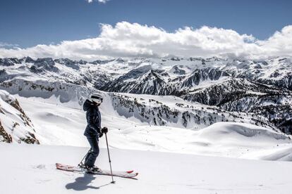 Una de las pistas de Baqueira Beret (Lleida).