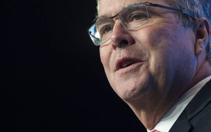 El exgobernador de Florida y posible candidato republicano Jeb Bush