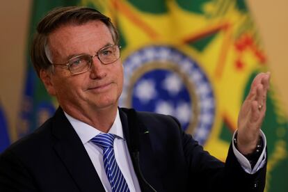 El presidente de Brasil, Jair Bolsonaro