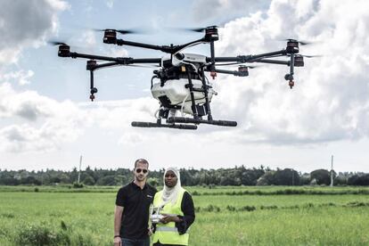 Cheju, área rural a las afueras de la capital de Zanzíbar es escenario de un novedoso proyecto piloto contra la malaria con drones.