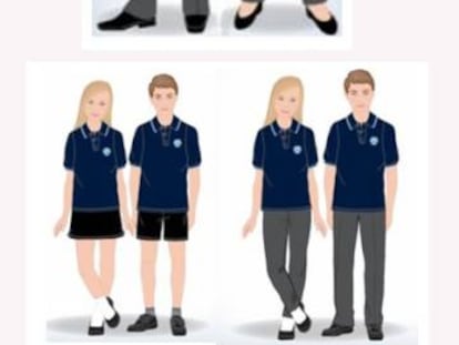 Nuevos uniformes de verano e invierno del colegio Priory.