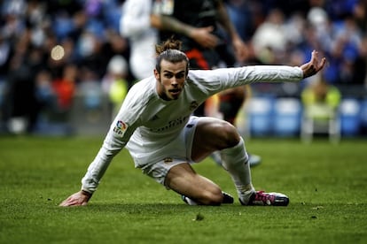 Bale tras marcar su gol.