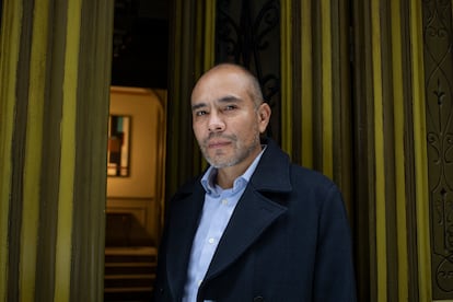 El escritor mexicano Yuri Herrera, retratado en 2020.