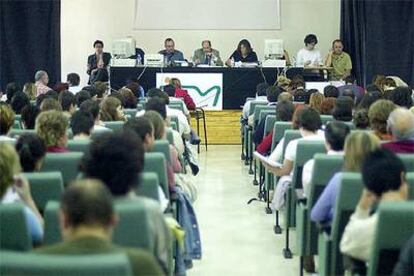 Un sorteo de adjudicación de plazas de profesores de la enseñanza pública en el País Vasco.