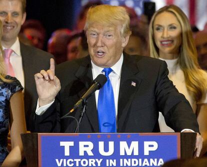 Donald Trump, precandidato a la presidencia de Estados Unidos por el Partido Republicano. 