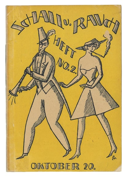 La exposición 'Los locos años veinte' permanecerá abierta hasta el 19 de septiembre. En la imagen, la obra 'Schall und Rauch' (1920).