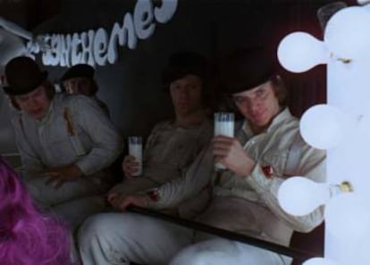 Stanley Kubrick's A Clockwork Orange, one of the movies with the most “bad milk” in film history.