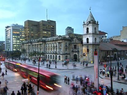 El palacio de San Francisco (1917) de Bogotá.