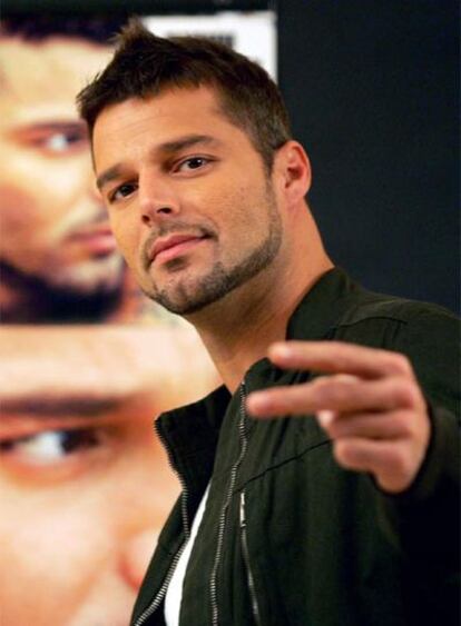 El cantante Ricky Martin.