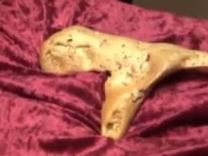 Un buscador de oro encuentra en Australia una pepita de cinco kilos