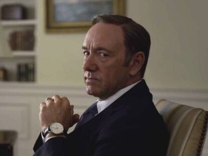 Kevin Spacey, en &#039;House of Cards&#039;.