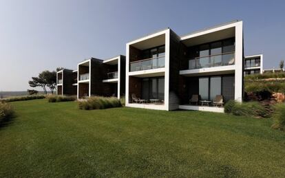 Exterior del hotel Martinhal Beach Resort, en Sagres (Algarve, Portugal).