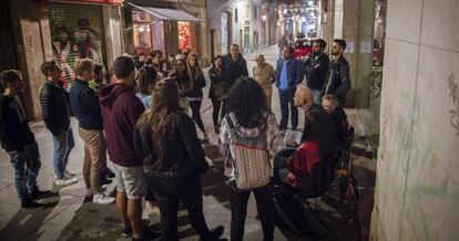 Asamblea de los vecinos de Riera Baixa.
 