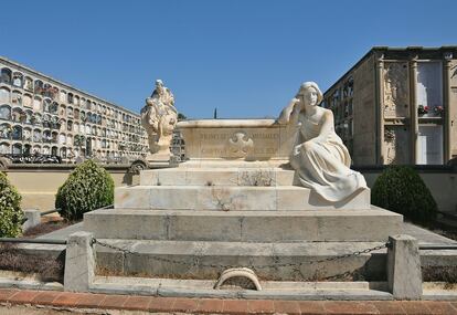 Camposanto de Arenys de Mar (Barcelona).