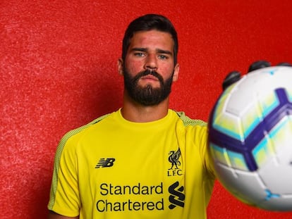 Alisson é o titular do Liverpool.