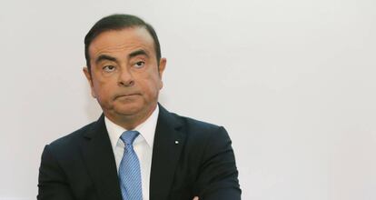 Foto de archivo de Carlos Ghosn en 2017