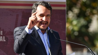 Andrés Manuel López Beltrán, en Ciudad de México, el 7 de diciembre de 2024.